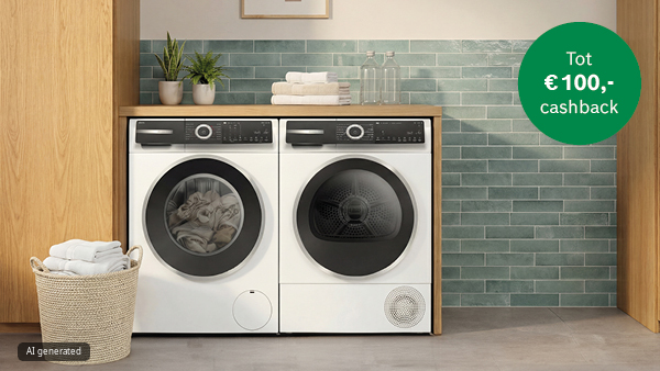 Bosch Wassen & drogen cashbackactie